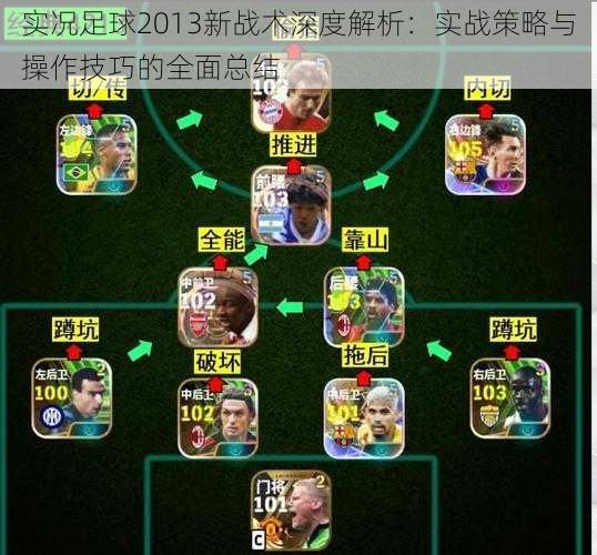 实况足球2013新战术深度解析：实战策略与操作技巧的全面总结