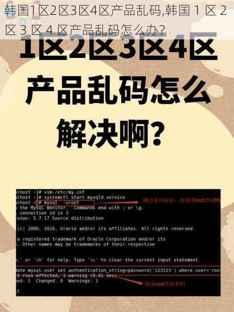 韩国1区2区3区4区产品乱码,韩国 1 区 2 区 3 区 4 区产品乱码怎么办？