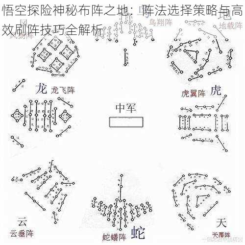 悟空探险神秘布阵之地：阵法选择策略与高效刷阵技巧全解析