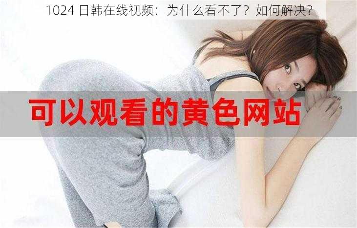 1024 日韩在线视频：为什么看不了？如何解决？