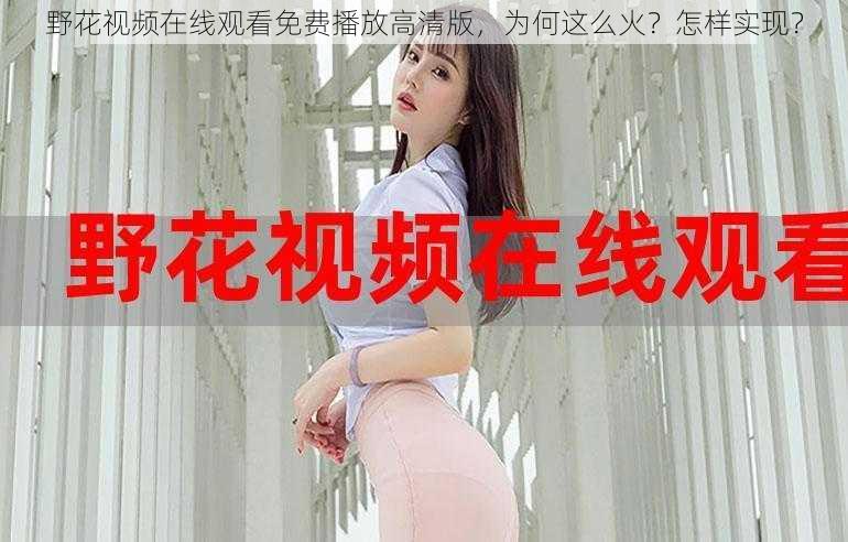 野花视频在线观看免费播放高清版，为何这么火？怎样实现？