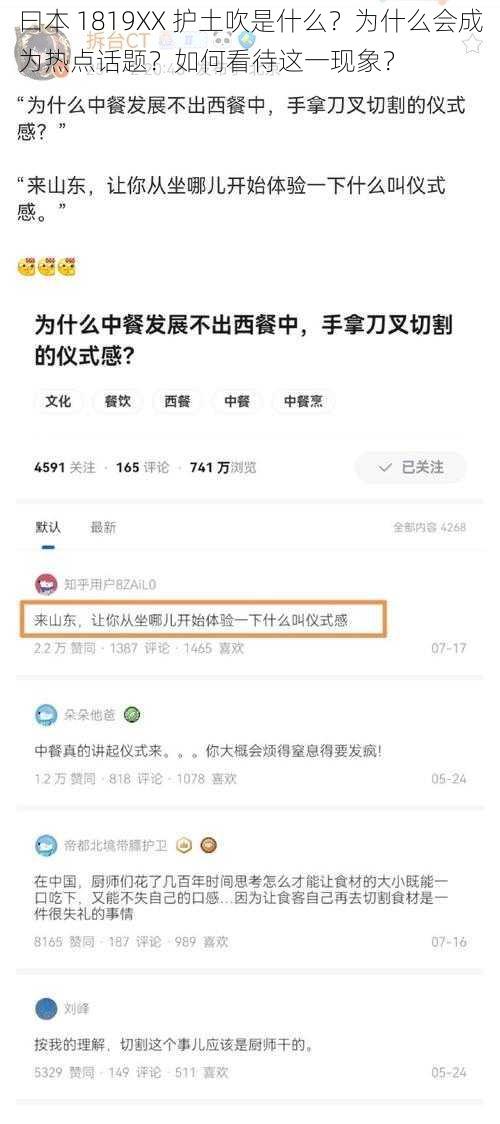 曰本 1819XX 护土吹是什么？为什么会成为热点话题？如何看待这一现象？