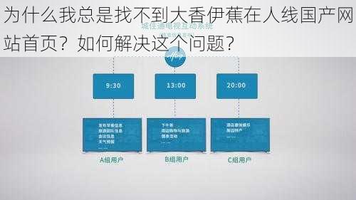 为什么我总是找不到大香伊蕉在人线国产网站首页？如何解决这个问题？