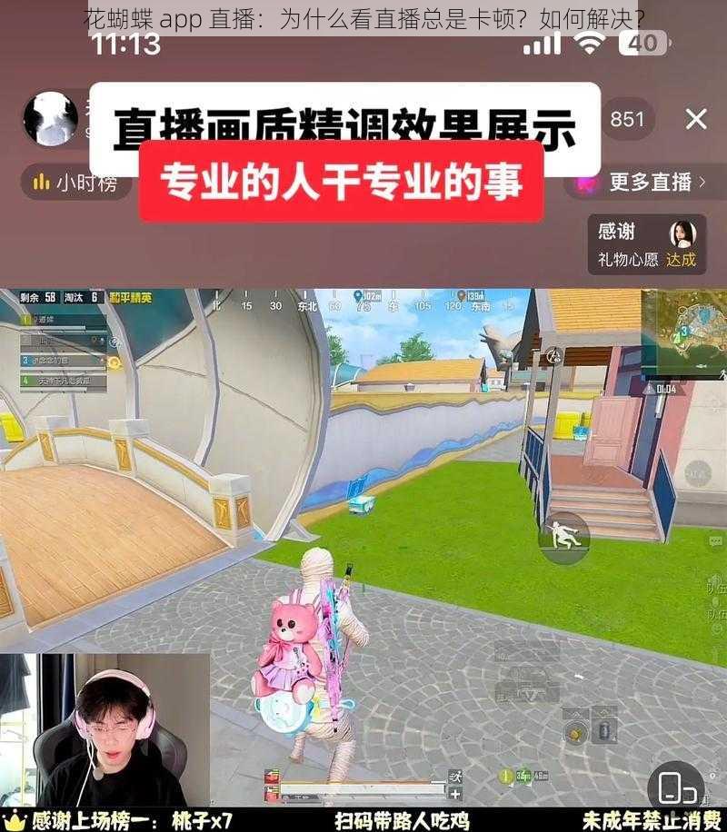 花蝴蝶 app 直播：为什么看直播总是卡顿？如何解决？