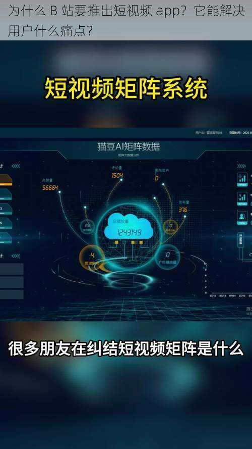 为什么 B 站要推出短视频 app？它能解决用户什么痛点？